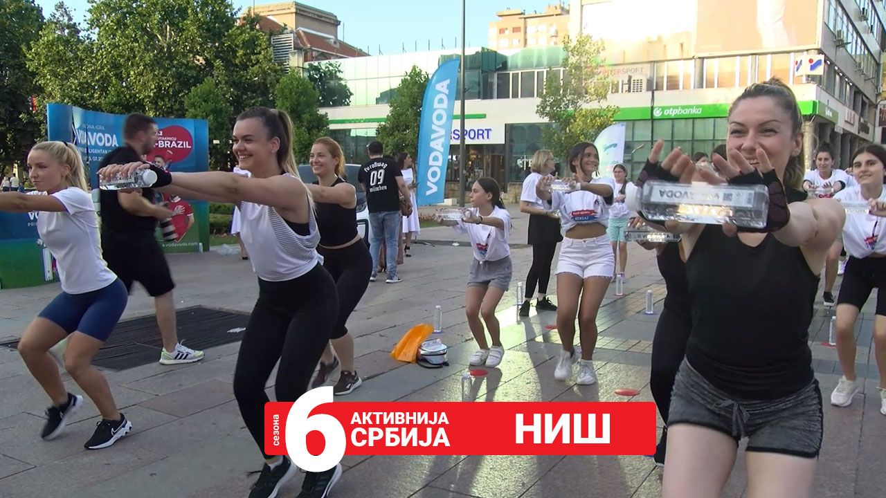 nis javni trening aktivnija srbija video