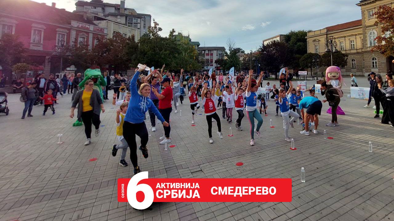 smederevo javni trening skok u sport aktivnija srbija